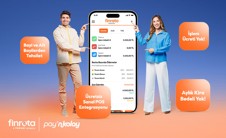Netahsilat'lılara Özel PaynkolayPOS ile "O" Komisyon